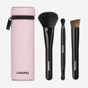 NWT Chanel 3 piece brush set pink ballerina